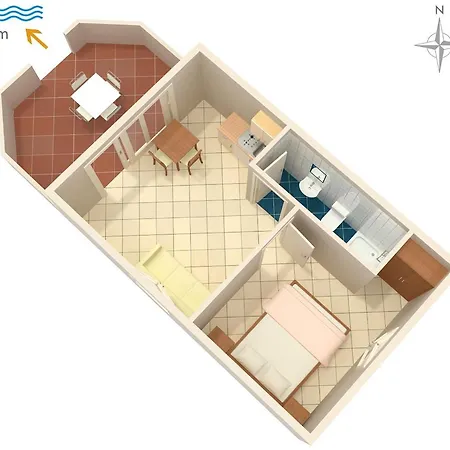 By The Sea Pomena, Mljet - 10426 *